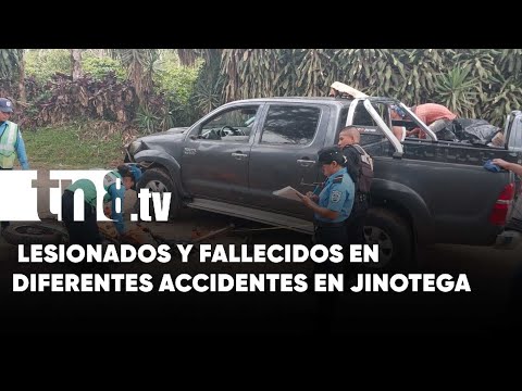 Trágico accidente en Pantasma: Un niño muerto y varios heridos - Nicaragua