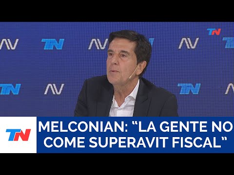 Melconian: La gente no come superávit fiscal