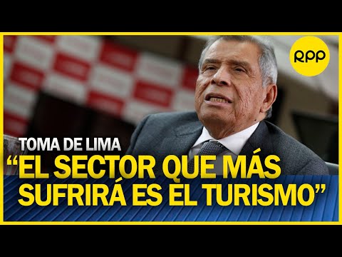 Ricardo Márquez sobre TOMA DE LIMA: “El sector que más sufrirá es el turismo”
