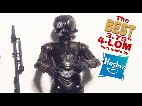 Disney Droid Depot 4-LOM 3.75” Figure unboxing, comparison and review