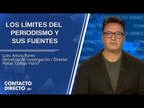 Entrevista con Arturo Torres - Periodista de investigación | Contacto Directo | Ecuavisa