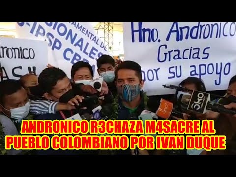 ANDRONICO RODRIGUEZ SE PRONUNCI4  POR 4BUSO DEL PRESIDENTE DE COLOMBIA IVAN DUQUE CONTR4 EL PUEBLO