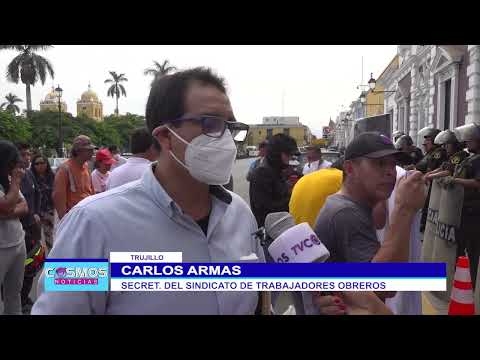 Trujillo: Obreros de la MPT protestan por incumplimiento de pactos colectivos