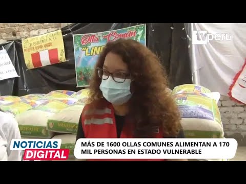 Pachacamac: Midis realiza donación de 15 toneladas de alimentos a ollas comunes