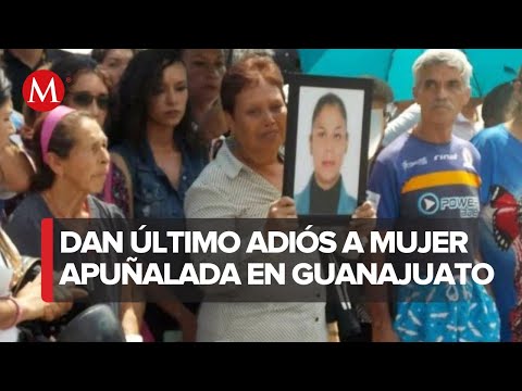 Familiares y amigos exigen justicia para Milagros mujer que fue acuchillada en Guanajuato