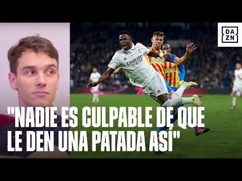 ''Nadie es culpable de que le den una patada así'': Nacho González reacciona al Vinicius vs Paulista