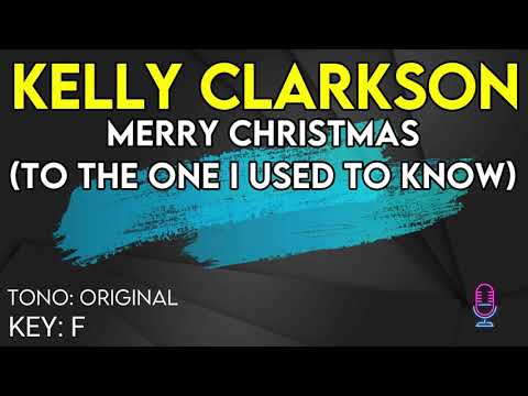 Kelly Clarkson - Merry Christmas (To The One I Used To Know) - Karaoke Instrumental