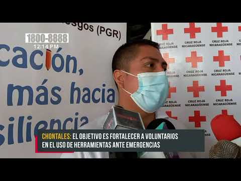 Voluntarios de Cruz Roja Juigalpa reciben taller sobre gestión de riesgos - Nicaragua