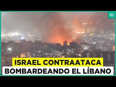 Israel ataca al Líbano: Así se desarrolla el bombardeo en Medio Oriente