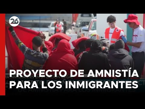 El Parlamento español redactará un proyecto de amnistía para los inmigrantes