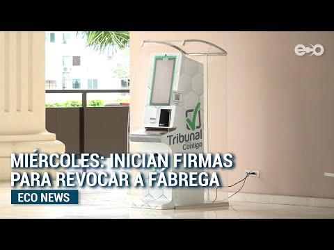 Recolección de firmas para revocatoria al alcalde Fábrega inicia el miércoles | EcoNews