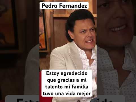 Pedro Fernandez gracias a Dios mi familia y mis hermanos pudieron vestir y vivir mejor  y estudiar