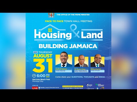 OPM Town Hall Meeting Housing and Land: Building Jamaica - August 31, 2023
