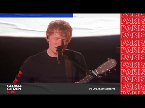 Ed Sheeran Performs 'Shivers' in Front of the Eiffel Tower in Paris | Global Citizen Live