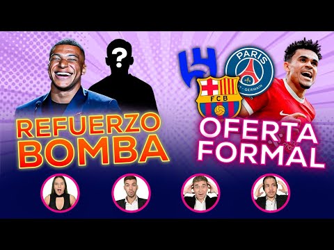 MERCADO DE FICHAJES EN DIRECTO: MBAPPE y el REFUERZO de REAL MADRID | OFERTA FORMAL por LUIS DIAZ