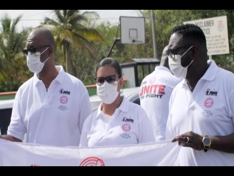 JTUM's Unite to Fight Motorcade In Tobago