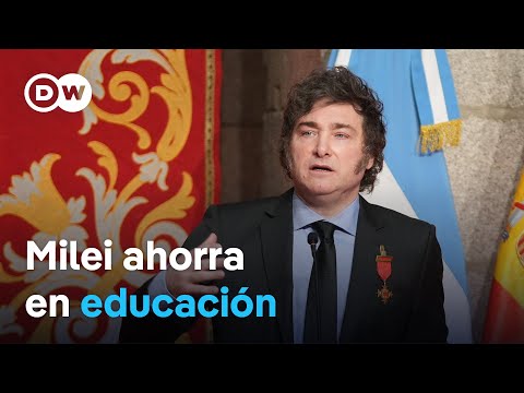 Javier Milei rechaza dar más medios la Universidad pública