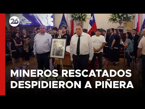 CHILE | Mineros rescatados en 2010 despidieron a Piñera