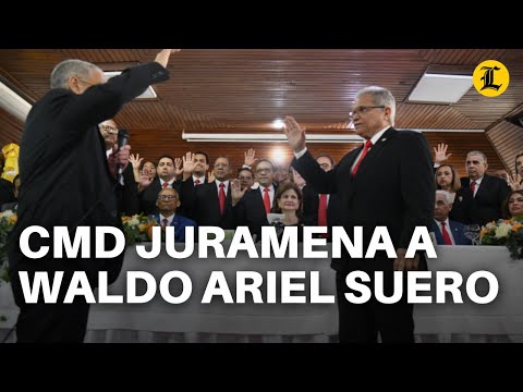Waldo Ariel Suero juramentado como presidente del Colegio Médico Dominicano por sexta vez