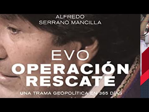 Evo Morales participa en la presentación del libro Evo Operación Rescate en México.