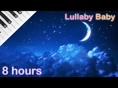 ☆ 8 HOURS ☆ Lullaby for babies to go to sleep ♫ ☆ NO ADS ☆ PIANO ♫ Baby Lullaby Songs Go To Sleep