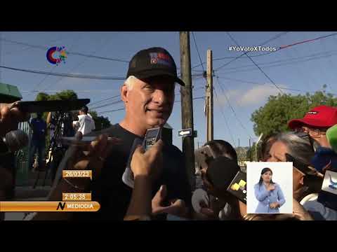 Díaz-Canel: Las Elecciones son una victoria del pueblo de Cuba