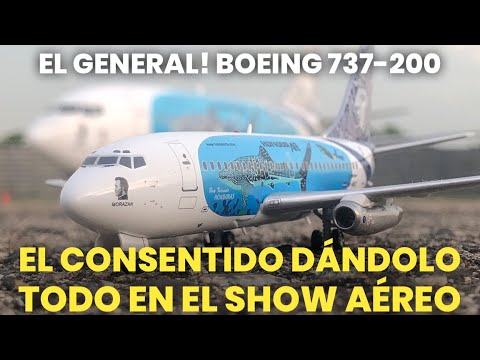 El General! Boeing 737-200 dándolo todo en el Show Aéreo 2024 Honduras.
