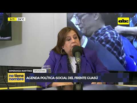Agenda política - social del Frente Guasú