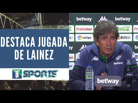 Manuel Pellegrini: En los descuentos, el portero de ellos TAMBIÉN TUVO una PARADA a Diego Lainez