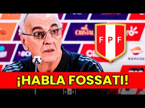 CONFERENCIA DE PRENSA DE JORGE FOSSATI: NO SOMOS UNA SELECCIÓN ACCESIBLE | PERÚ YA ENTRENA