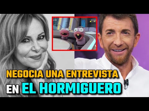 NOTICIA BOMBA Ana Obregón NEGOCIA una ENTREVISTA con PABLO MOTOS en EL HORMIGUERO