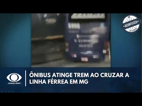 Aconteceu na Semana | Ônibus é destruído por trem em MG