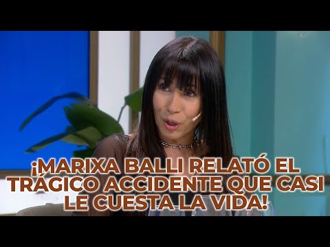 ¡RELATO ESTREMECEDOR! Marixa Balli detalló el trágico accidente automovilístico en el que casi muere