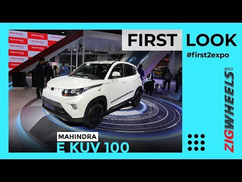 Mahindra eKUV100 India First Look Review Auto Expo 2020