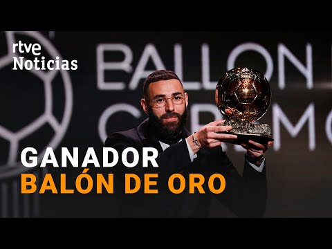 BALÓN DE ORO 2022: BENZEMA recibe, con 34, su primer GALARDÓN como MEJOR FUTBOLISTA del MUNDO | RTVE