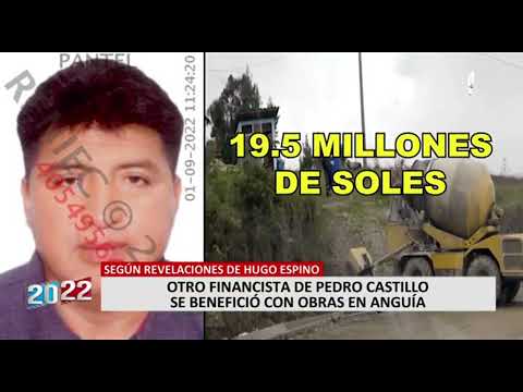 Financista de Pedro Castillo adjudicó obra de S/19,5 millones sin participar en licitaciones