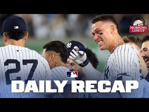 The Yankees make an epic comeback | Morning Lineup (MLB Daily Recap)