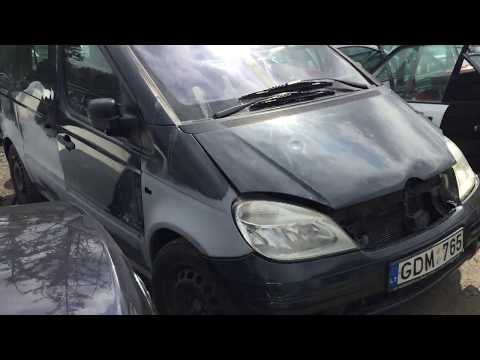 Mercedes-Benz Vaneo 2002 m dalys
