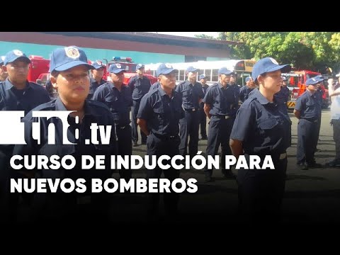 Arranca curso de inducción para 40 aspirantes a bomberos en Nicaragua