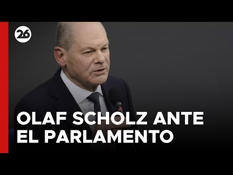 ALEMANIA | El canciller Olaf Scholz ante el Parlamenteo