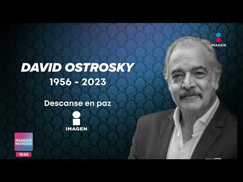 Muere el actor David Ostrosky a los 66 años de edad | Noticias con Crystal Mendivil