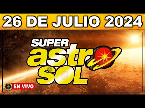 Resultado ASTRO SOL VIERNES 26 de julio de 2024 #superastro #astrosol