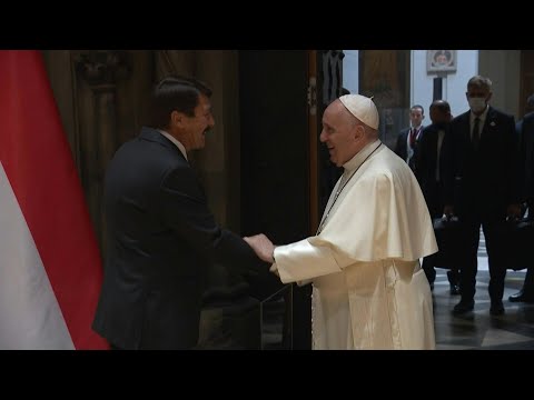 Le pape rencontre le Premier ministre hongrois Viktor Orbán | AFP Images