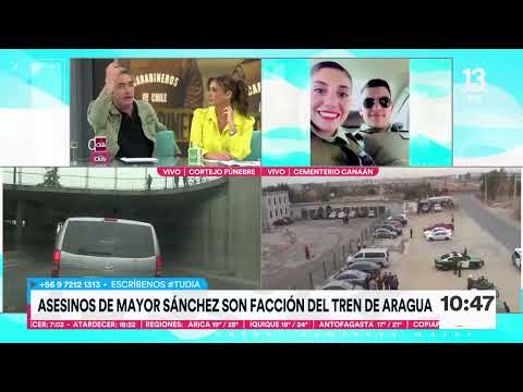 Gobernador Orrego y alcalde Carter se refieren a asesinato de Tte. Sánchez | Tu Día | Canal 13