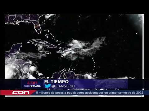 Onda tropical y vaguada siguen incidiendo sobre República Dominicana