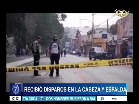 Conductor de motocicleta fue asesinado en Amatitlán
