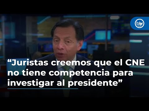 “Juristas creemos que el CNE no tiene competencia para investigar al presidente”: Héctor Riveros