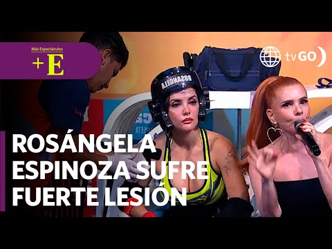 Rosángela Espinoza sufre fuerte lesión | Más Espectáculos (HOY)