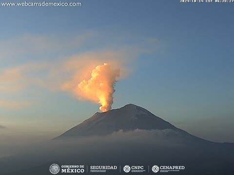 #POPOCATÉPETL | El poder y la belleza del #volcán #EnVivo