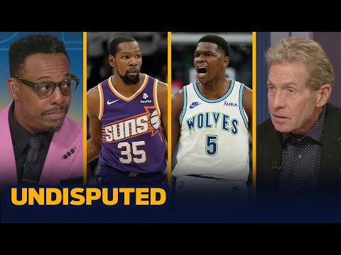 Timberwolves defeat Suns: Anthony Edwards scores 33 Pts, trash talks Kevin Durant | NBA | UNDISPUTED